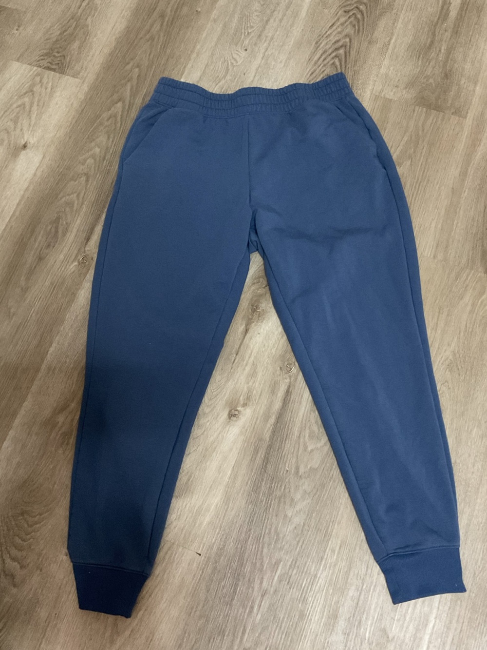 Athletic Works Deep Blue Elastic Waist Joggers